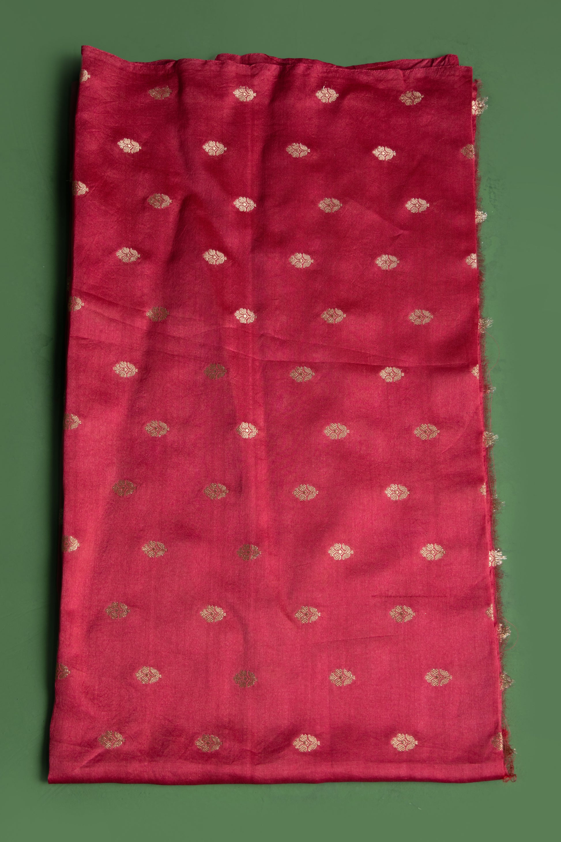 Blush Pink Pure Silk Jacquard Tissue Saree