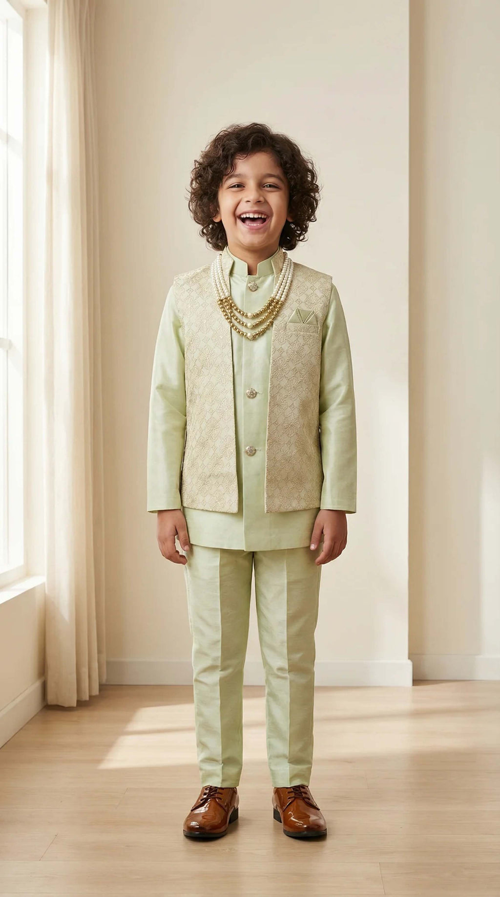 Kurta Pyjama with Nehru Jacket
