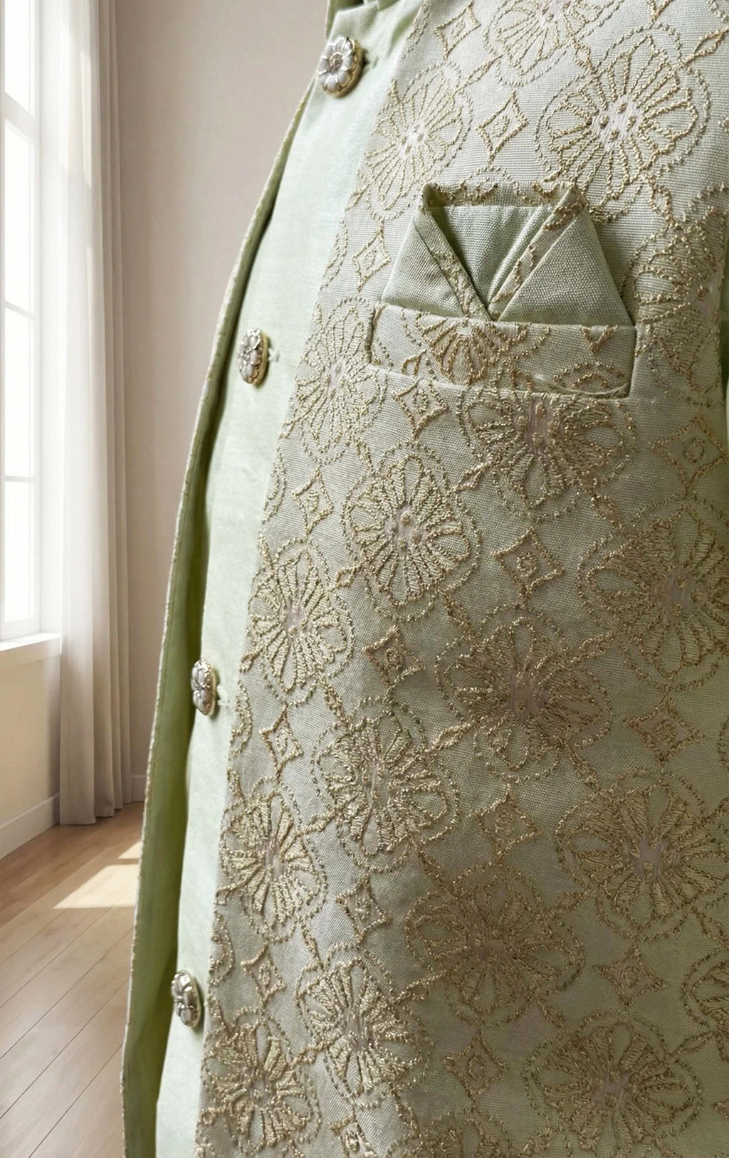 Kurta Pyjama with Nehru Jacket