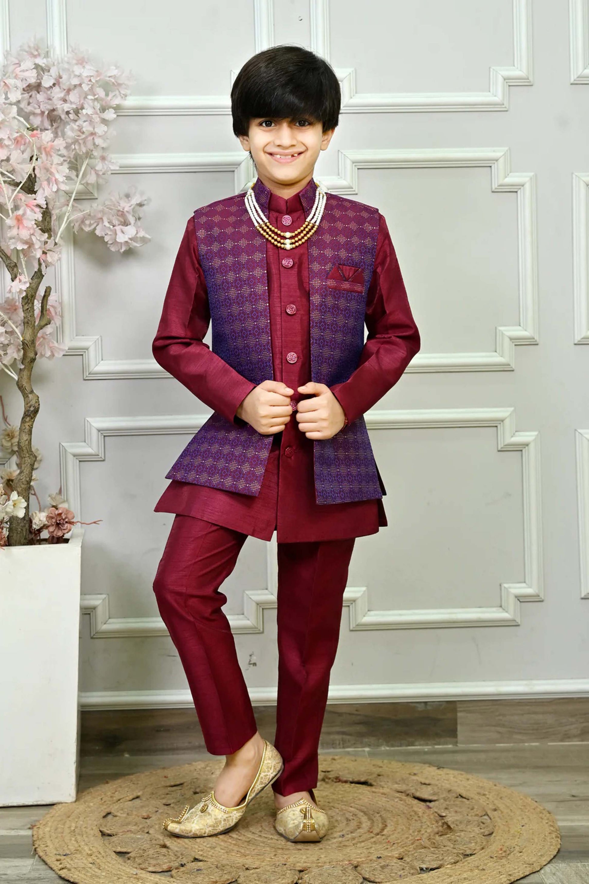 Kurta Pyjama with Jacket