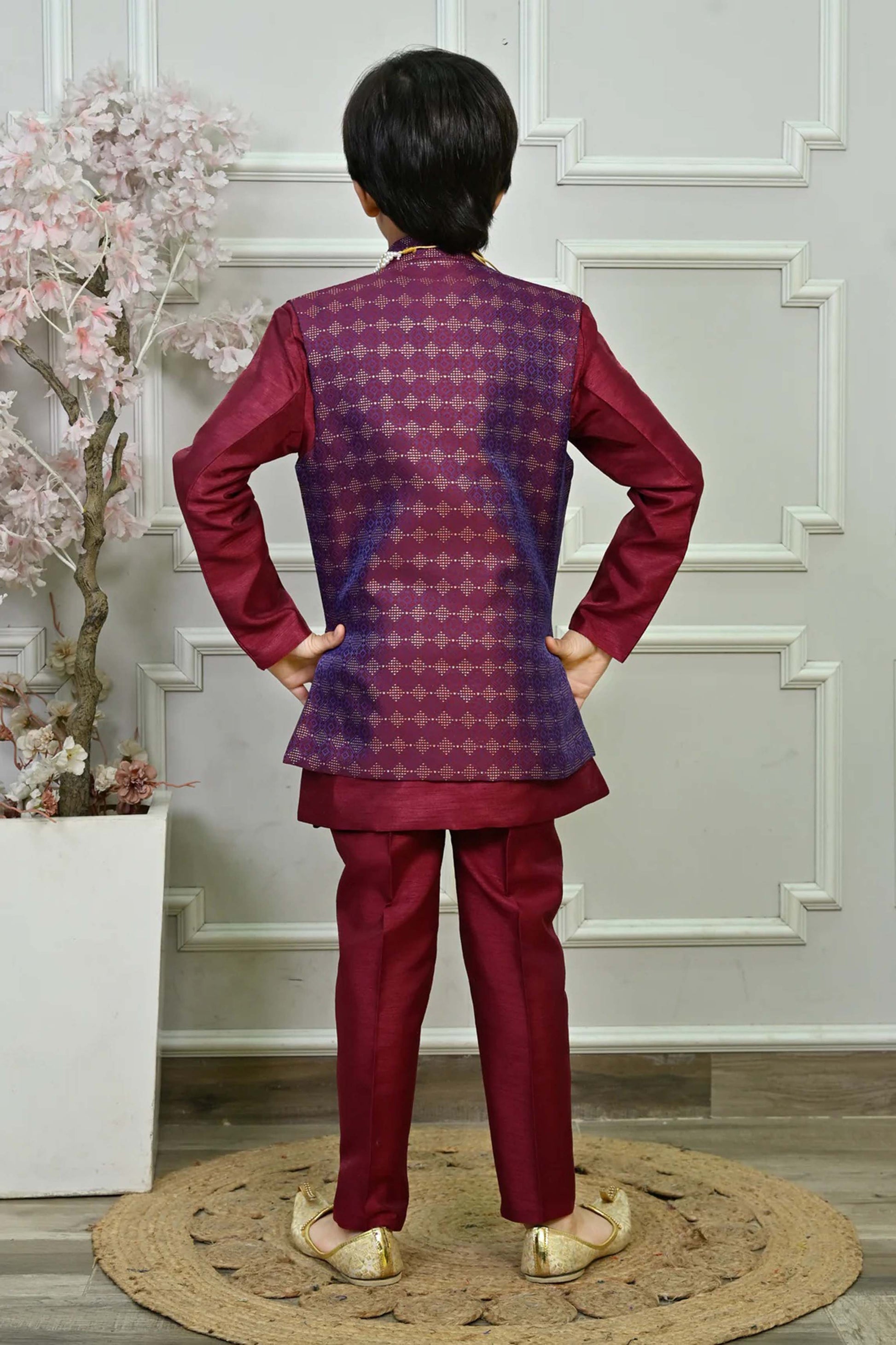Kurta Pyjama with Jacket