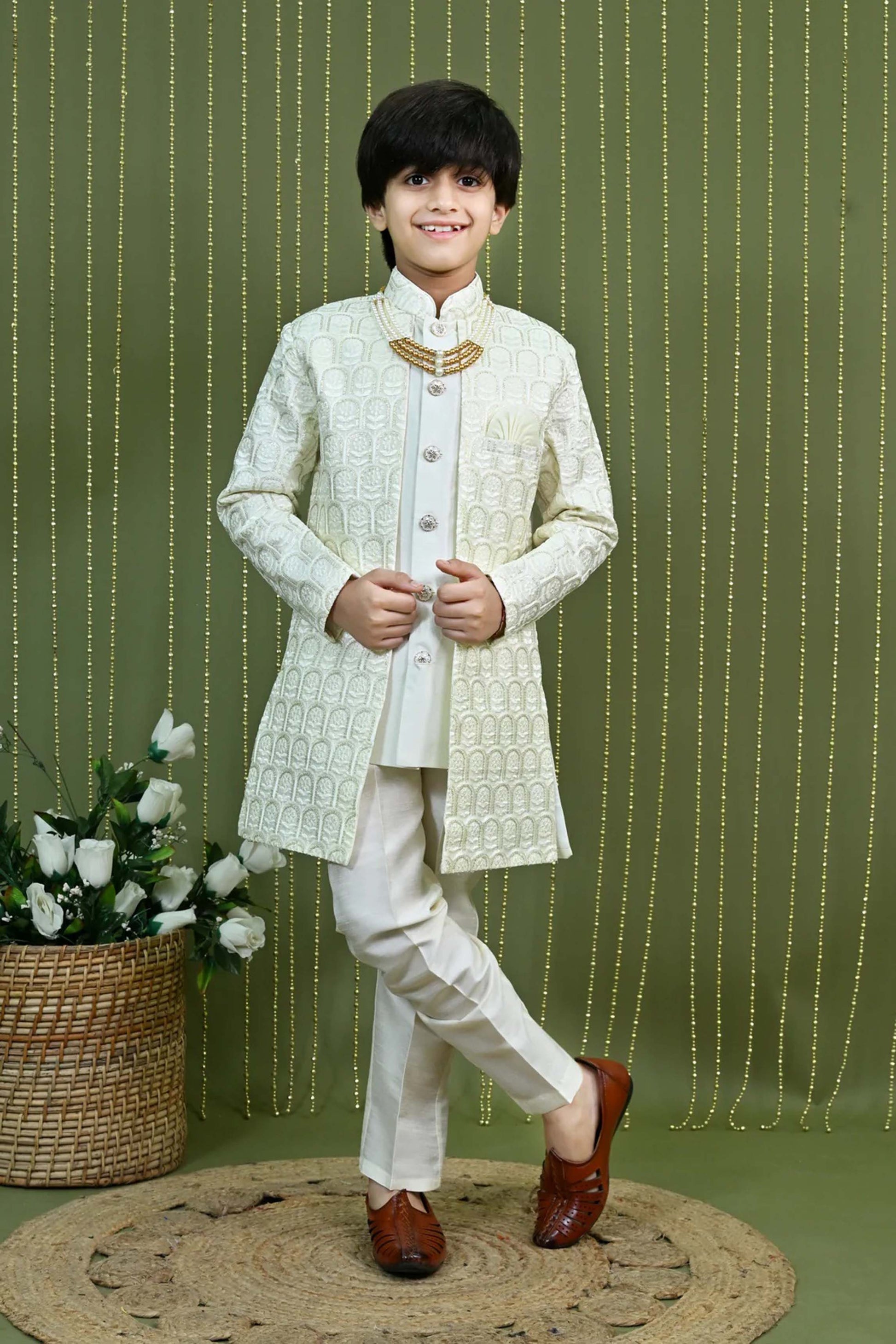 Kurta Pyjama with Jacket