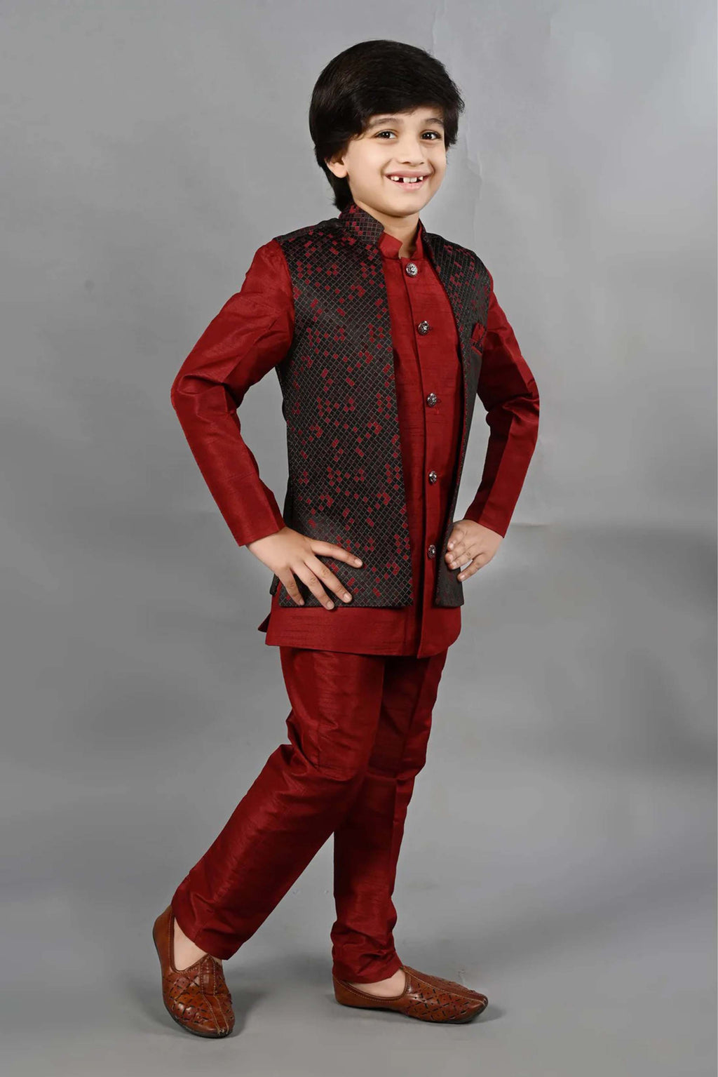 Kurta Pyjama with Jacket