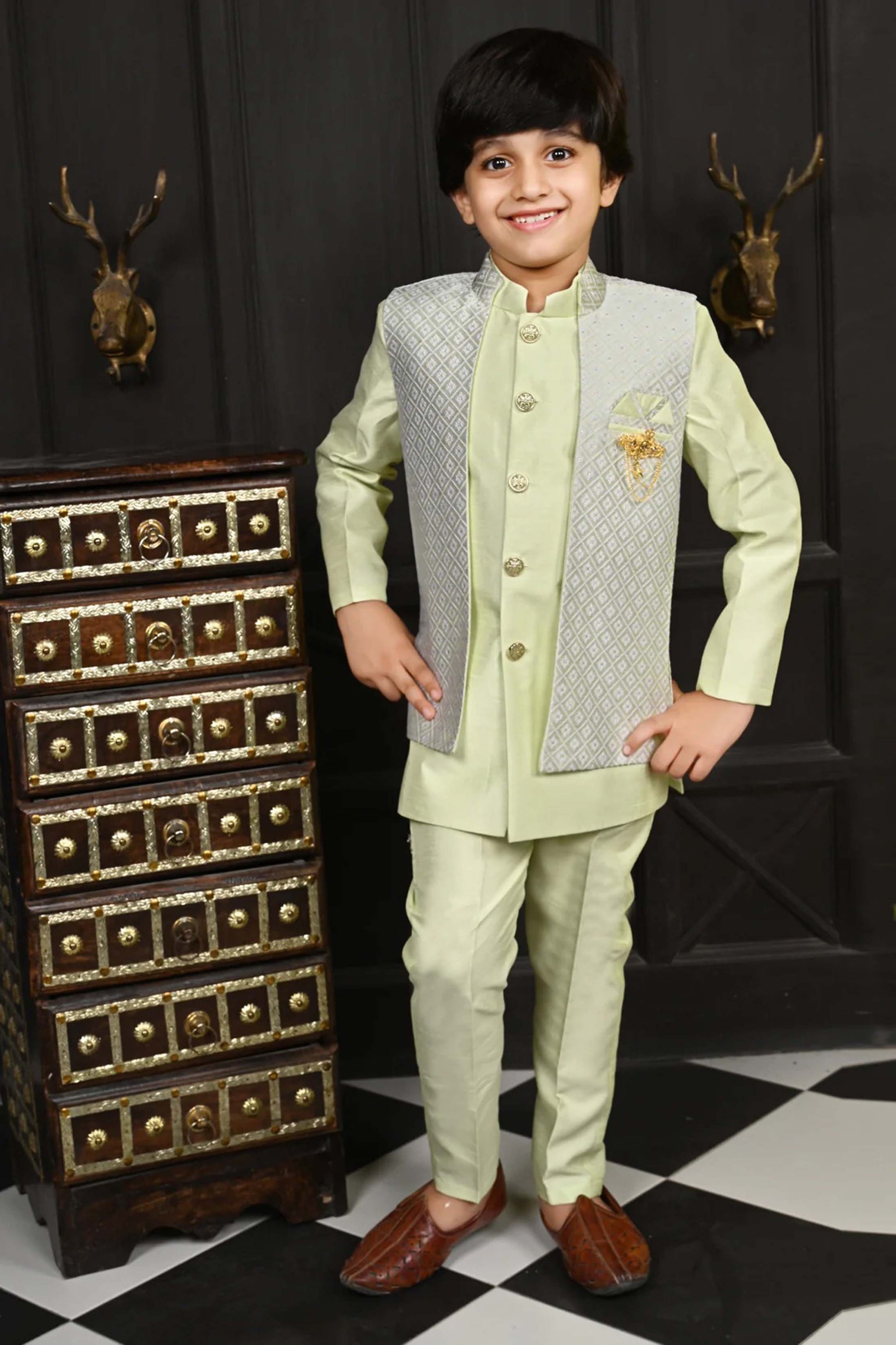 Kurta Pyjama with Jacket