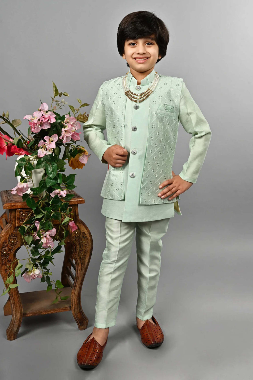 Kurta Pyjama with Jacket