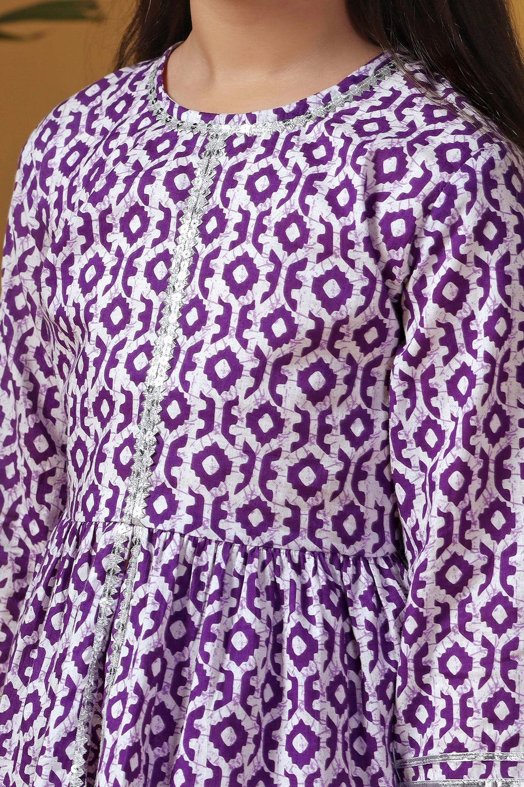 Peplum Style Kurta With Palazzo
