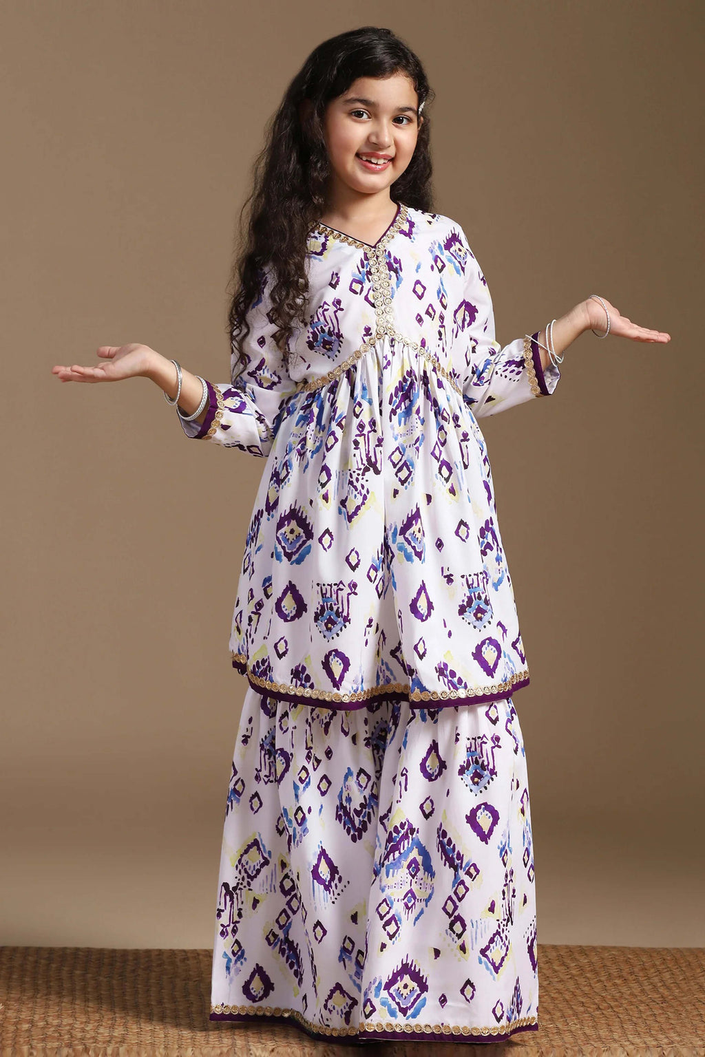 Kurta With Sharara