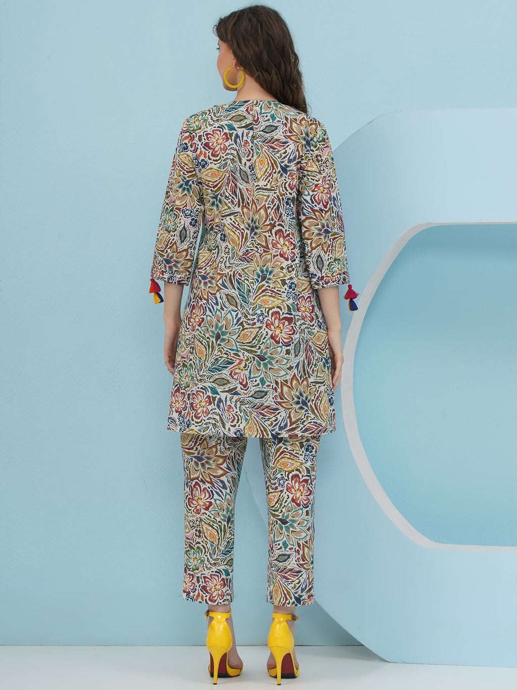 Embellishment Floral Co-Ord set