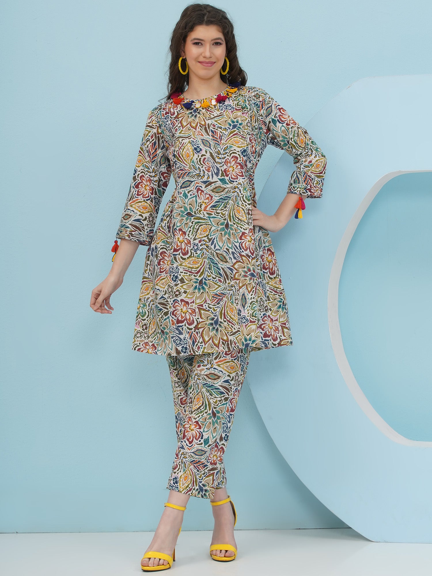 Embellishment Floral Co-Ord set