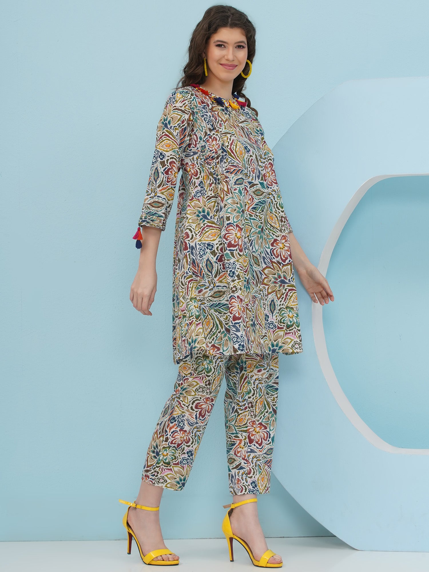 Embellishment Floral Co-Ord set