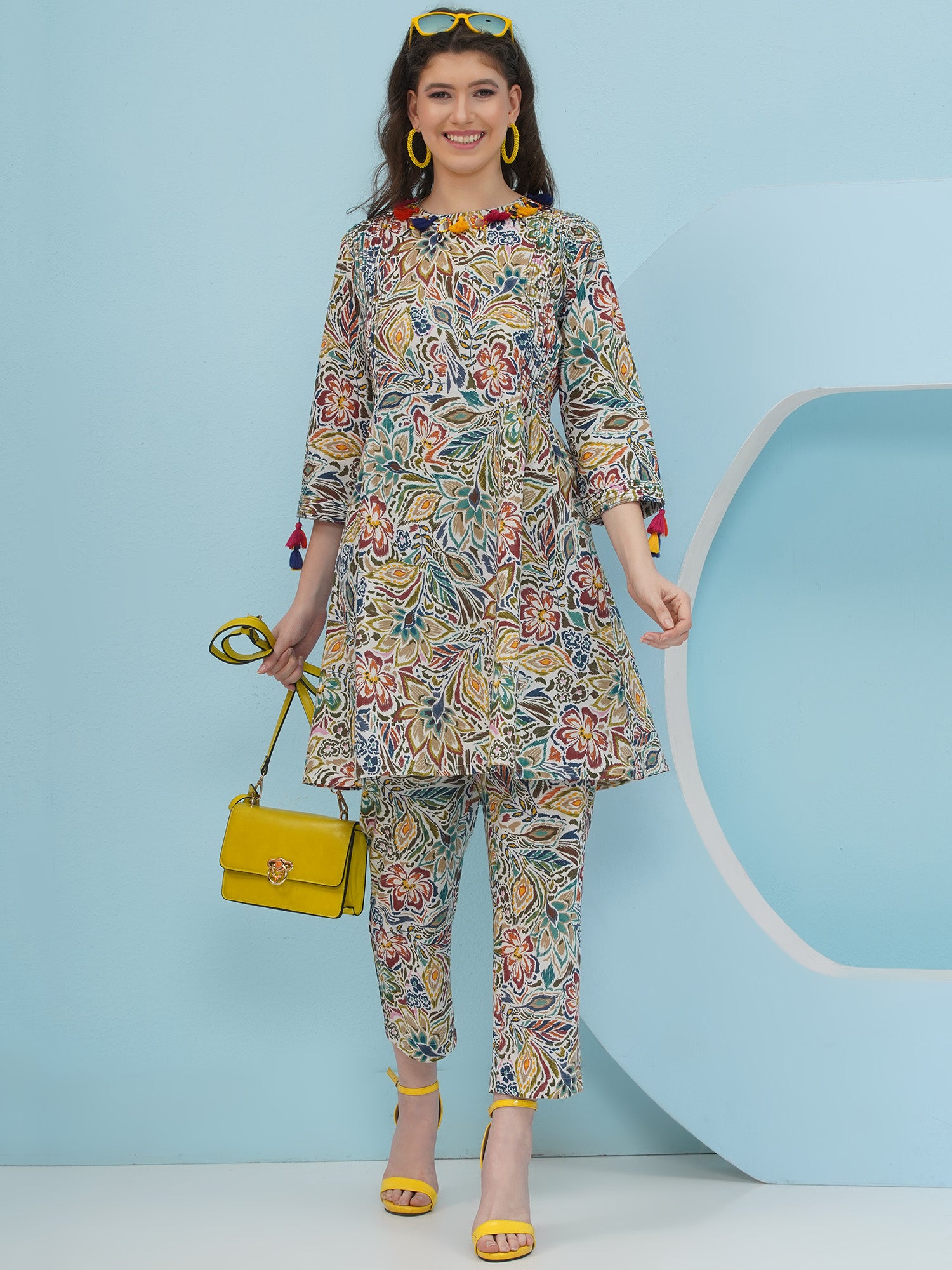Embellishment Floral Co-Ord set