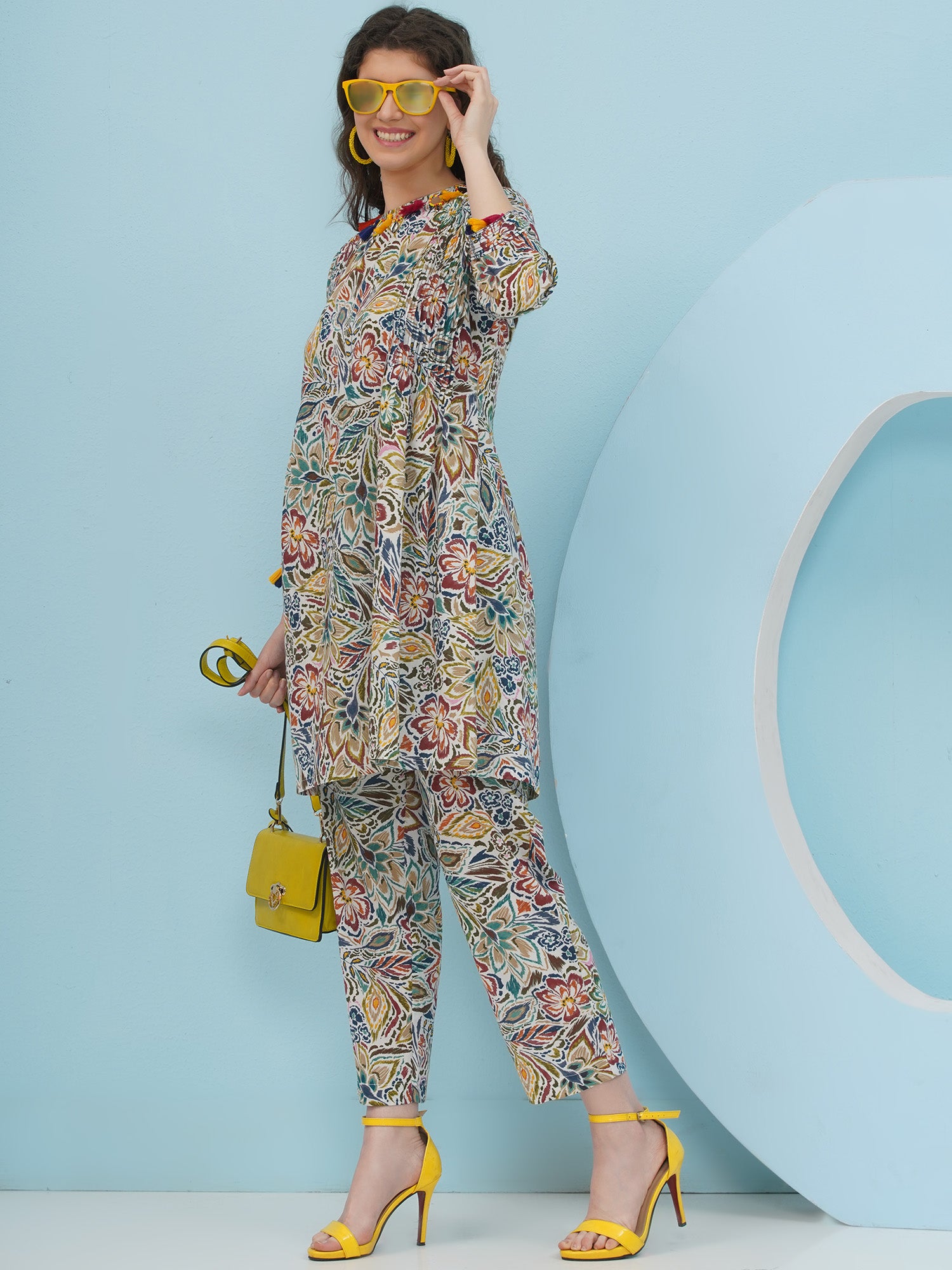 Embellishment Floral Co-Ord set