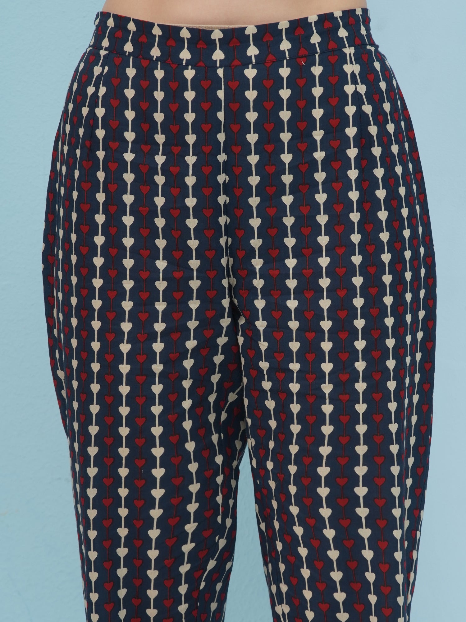 Embellishment Blue Printed Co-Ord set